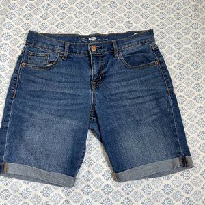 Women's Old Navy Bermuda Denim Shorts Size 4
